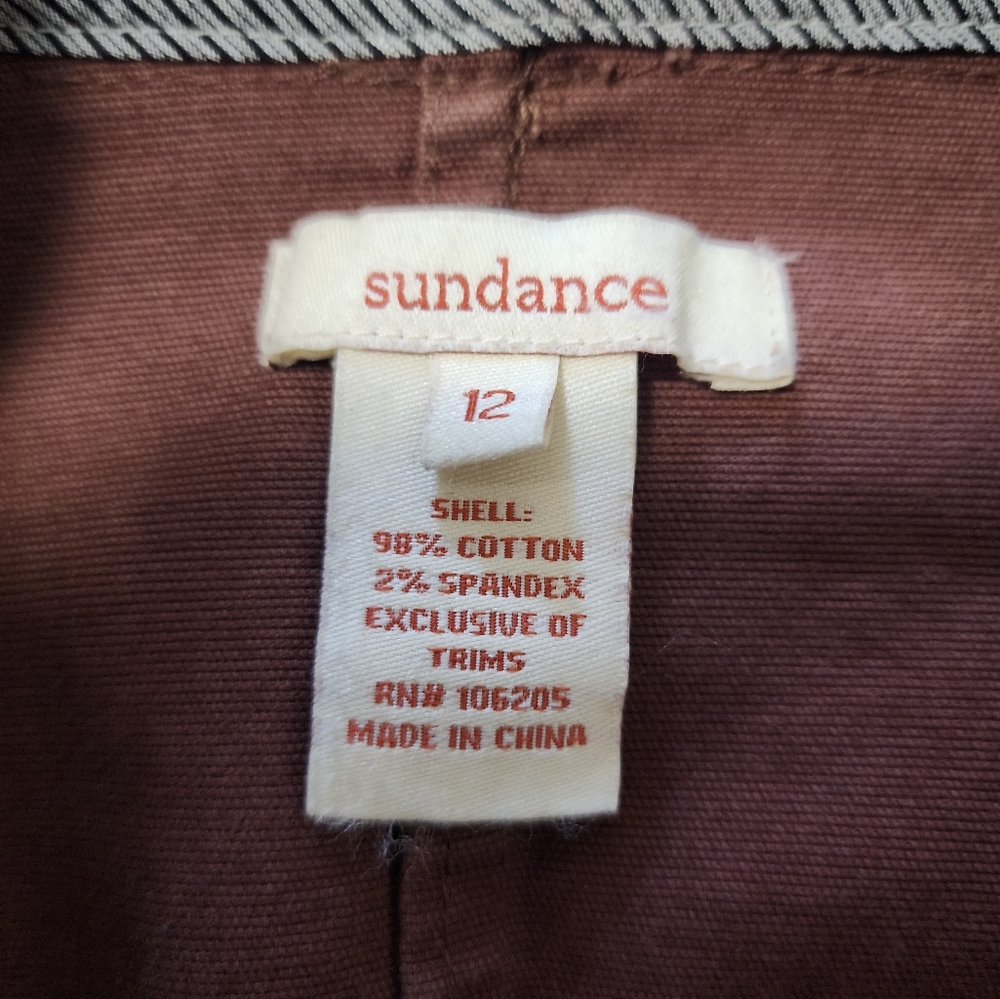 Sundance Chocolate Frayed Blazer - Picture 4 of 6